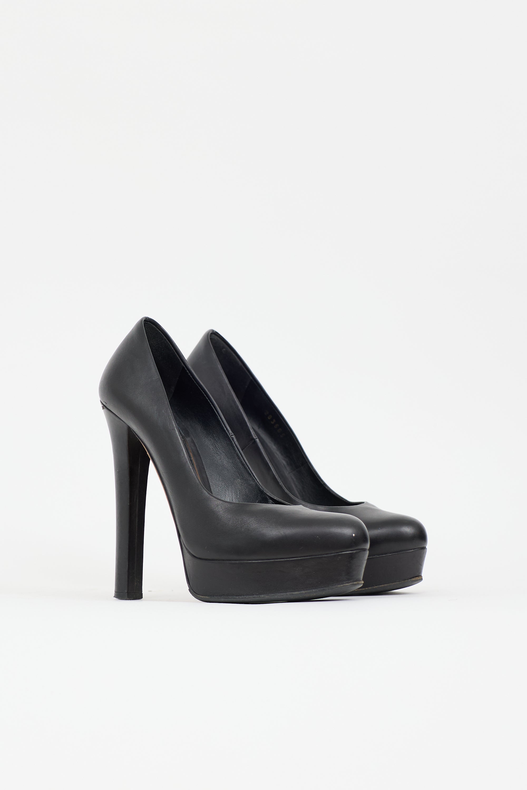 Gucci Leather Platform Pump