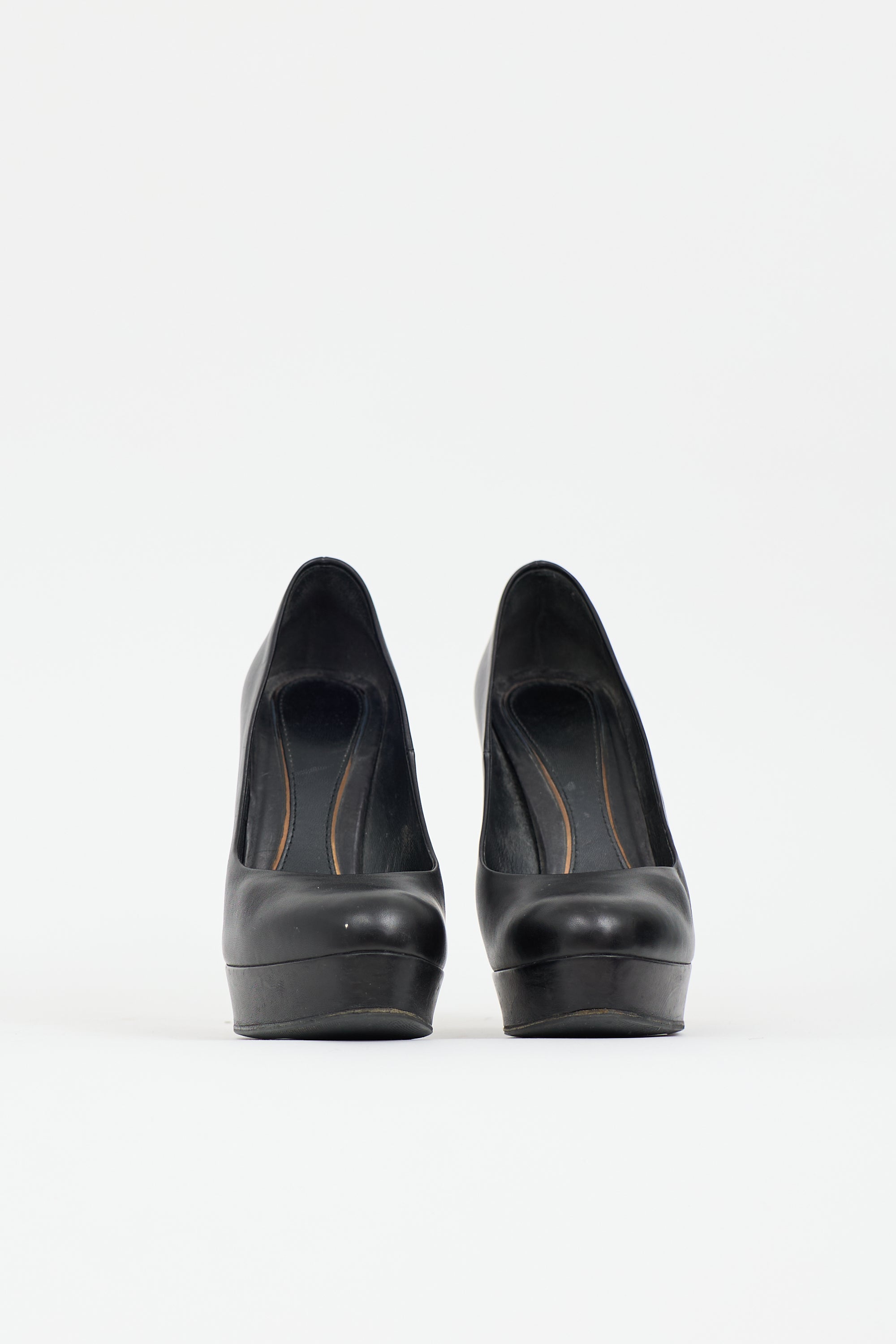 Gucci Leather Platform Pump