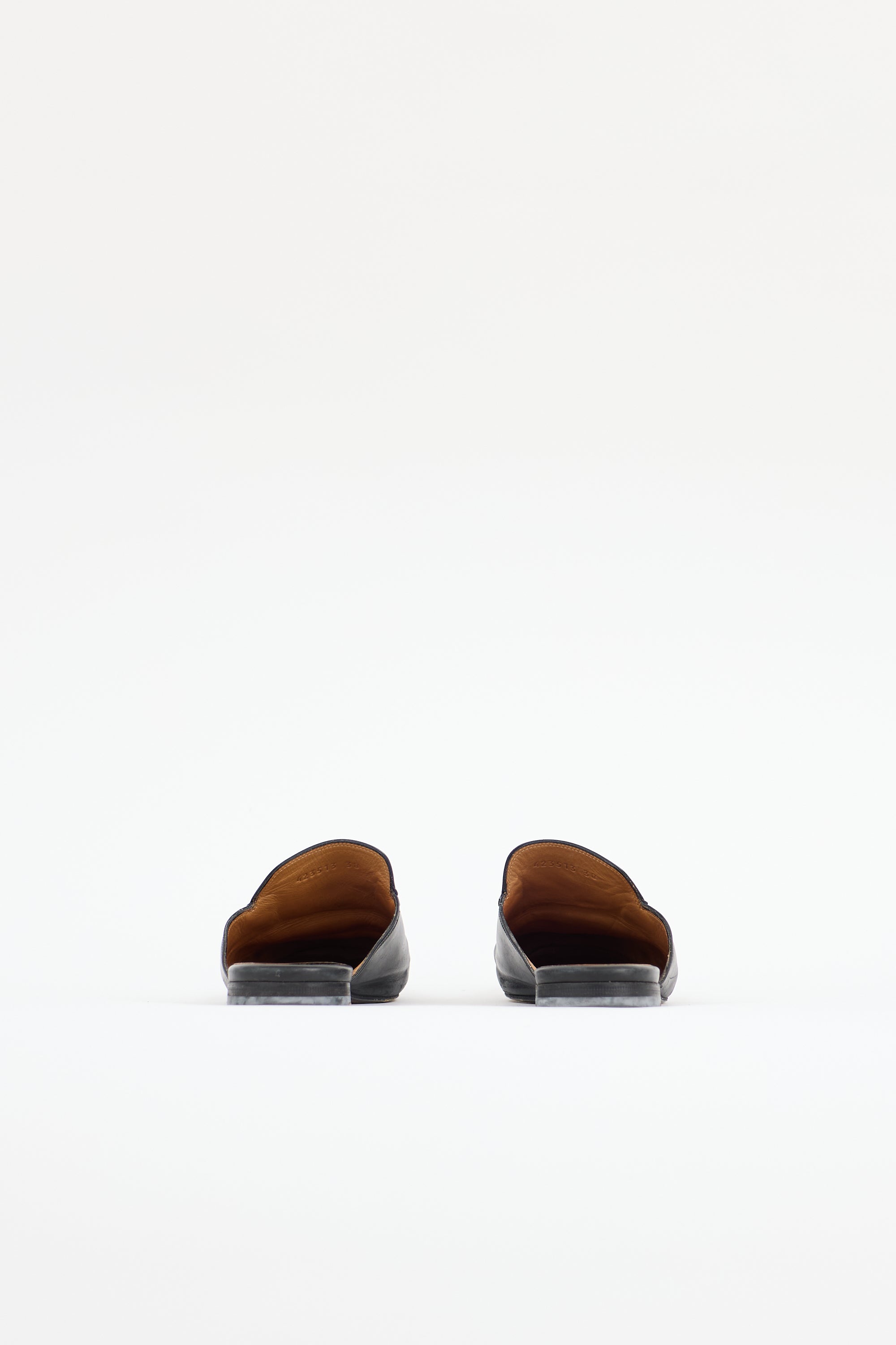 Gucci Leather Princetown Mule