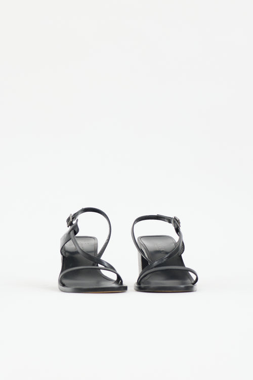 Gucci Leather Slingback Sandal