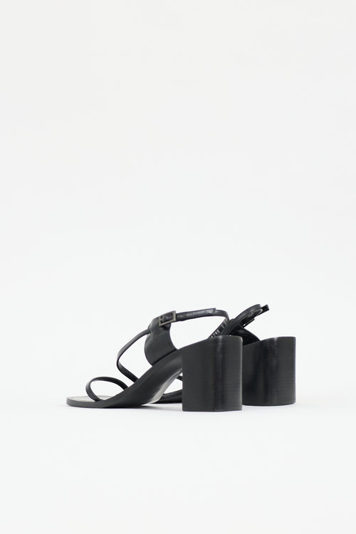 Gucci Leather Slingback Sandal