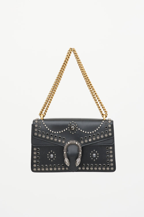 Gucci Leather Studded Dionysus Bag
