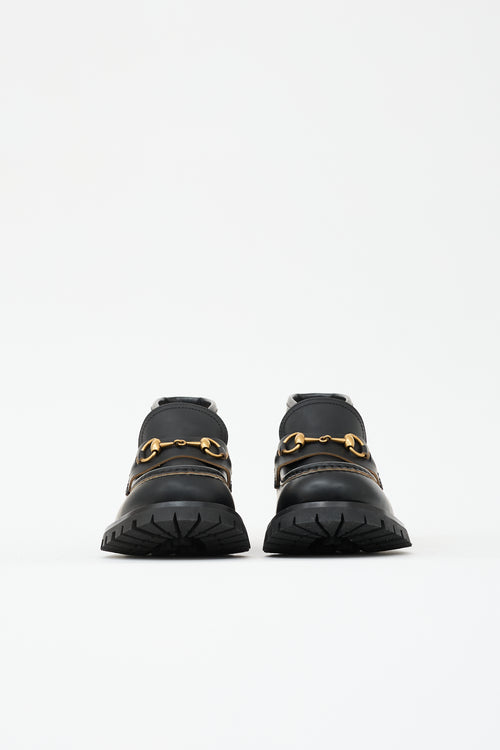 Gucci Leather Sylke  Boot