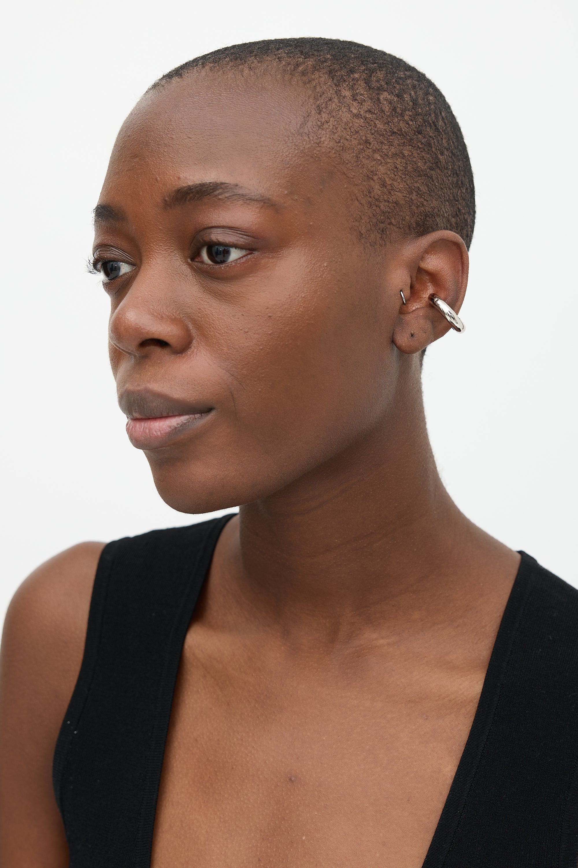 Gucci Logo Single Ear Cuff Earring