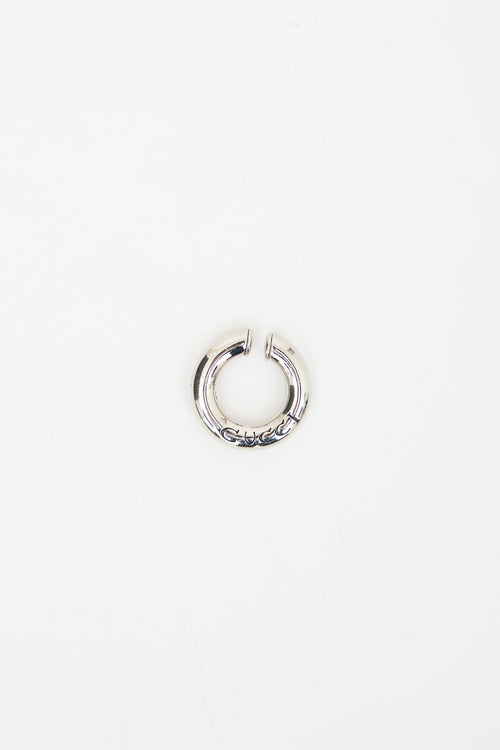 Gucci Logo Single Ear Cuff Earring