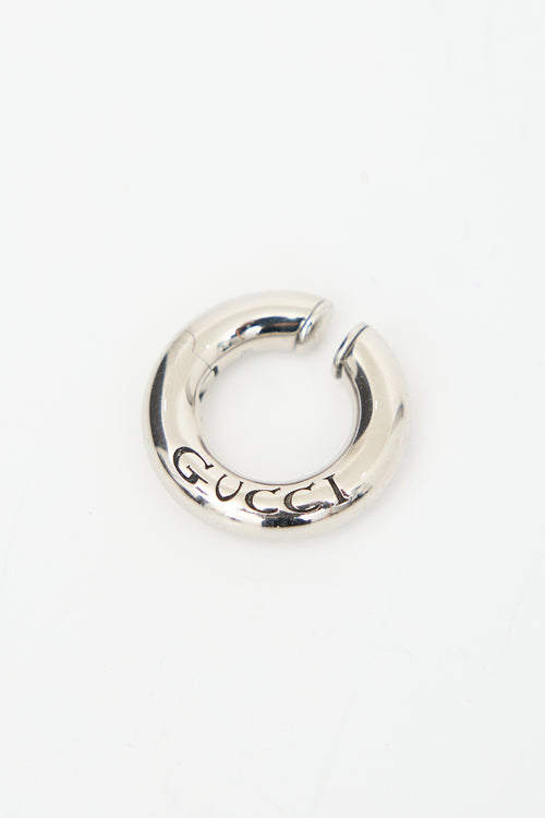 Gucci Logo Single Ear Cuff Earring