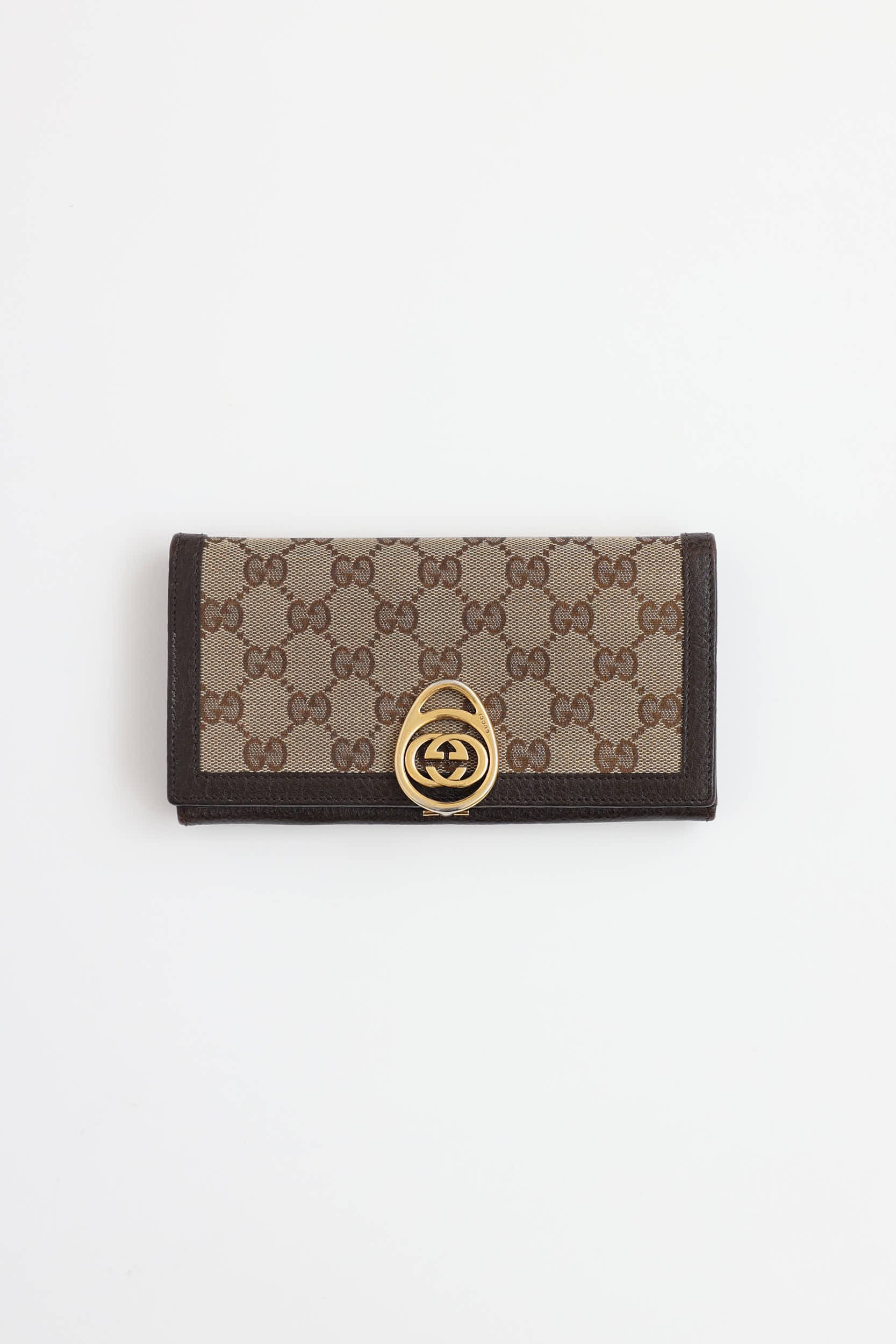 Gucci Monogram Continental Wallet