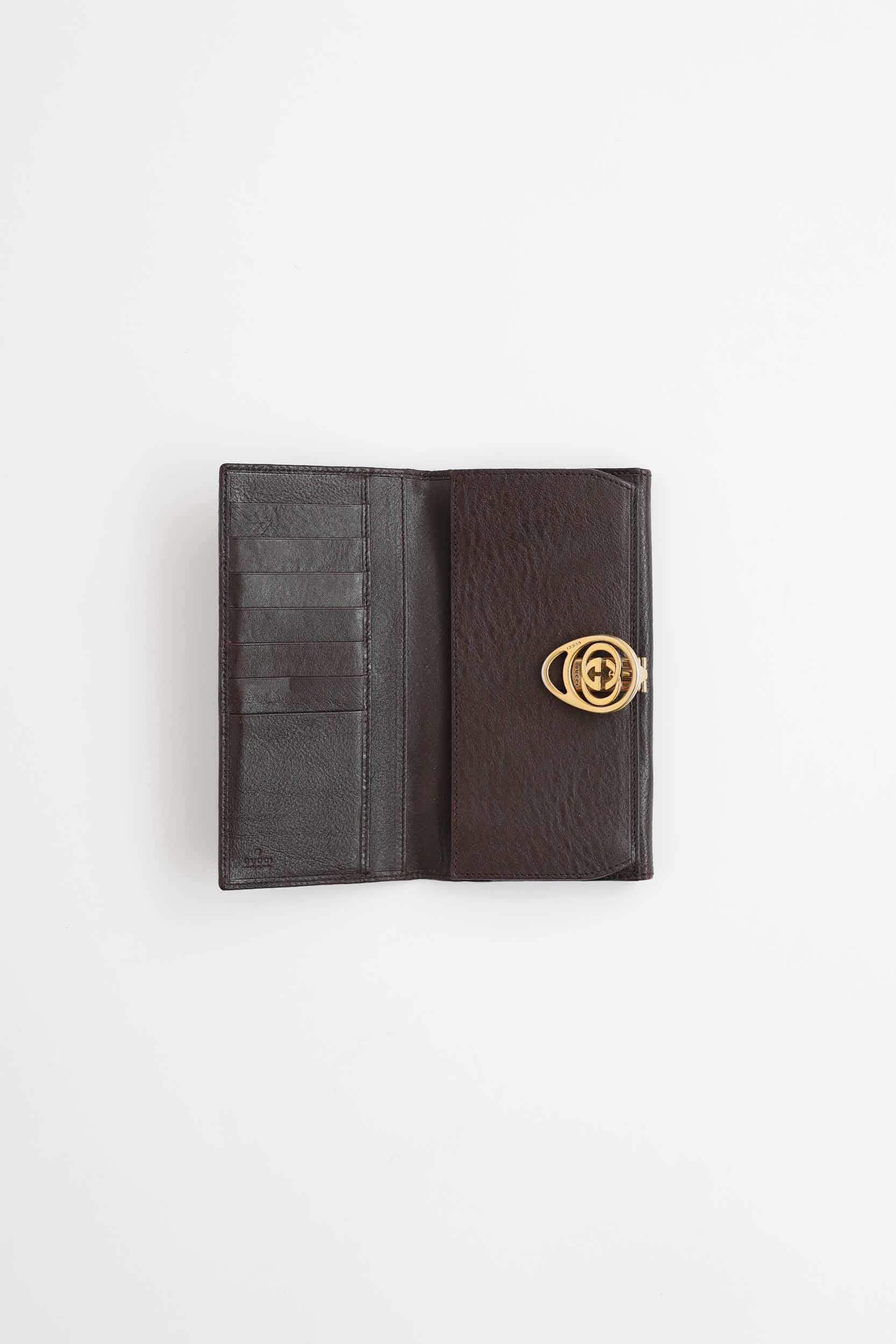 Gucci Monogram Continental Wallet