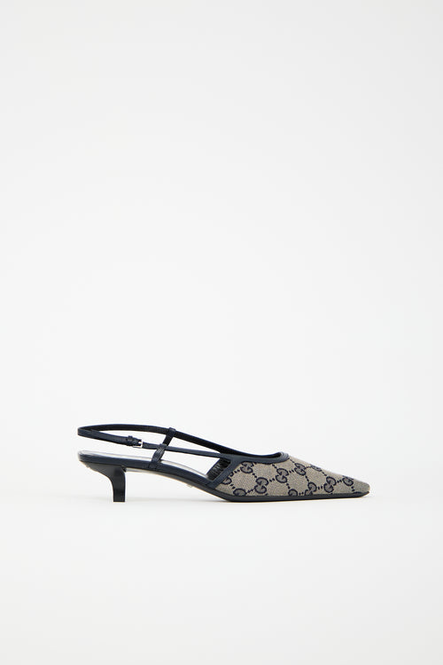 Gucci Original GG Monogram Demi Heel