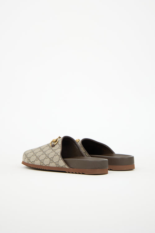 Gucci GG Supreme Canvas Mule