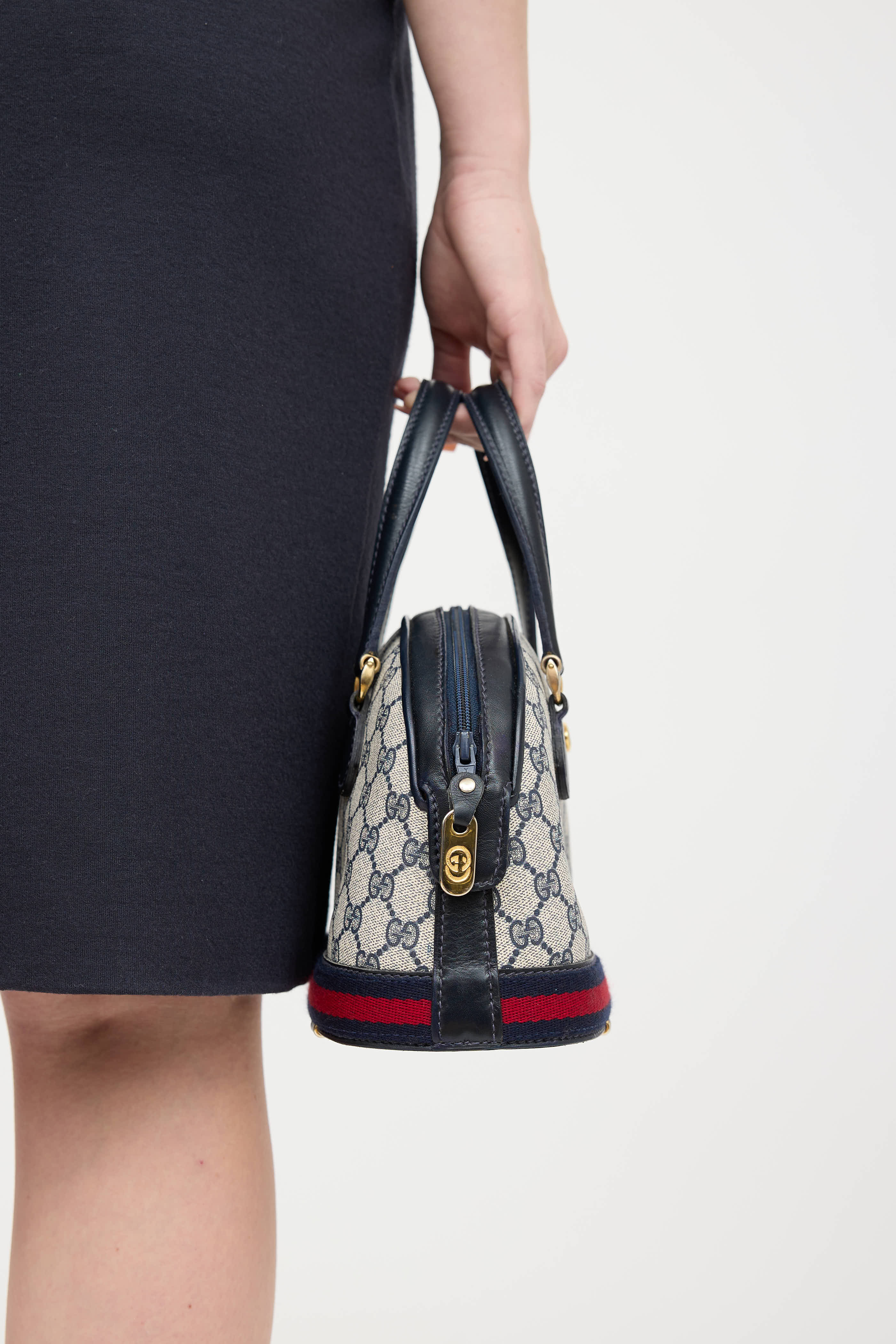 Gucci Ophidia Dome Top Handle Bag