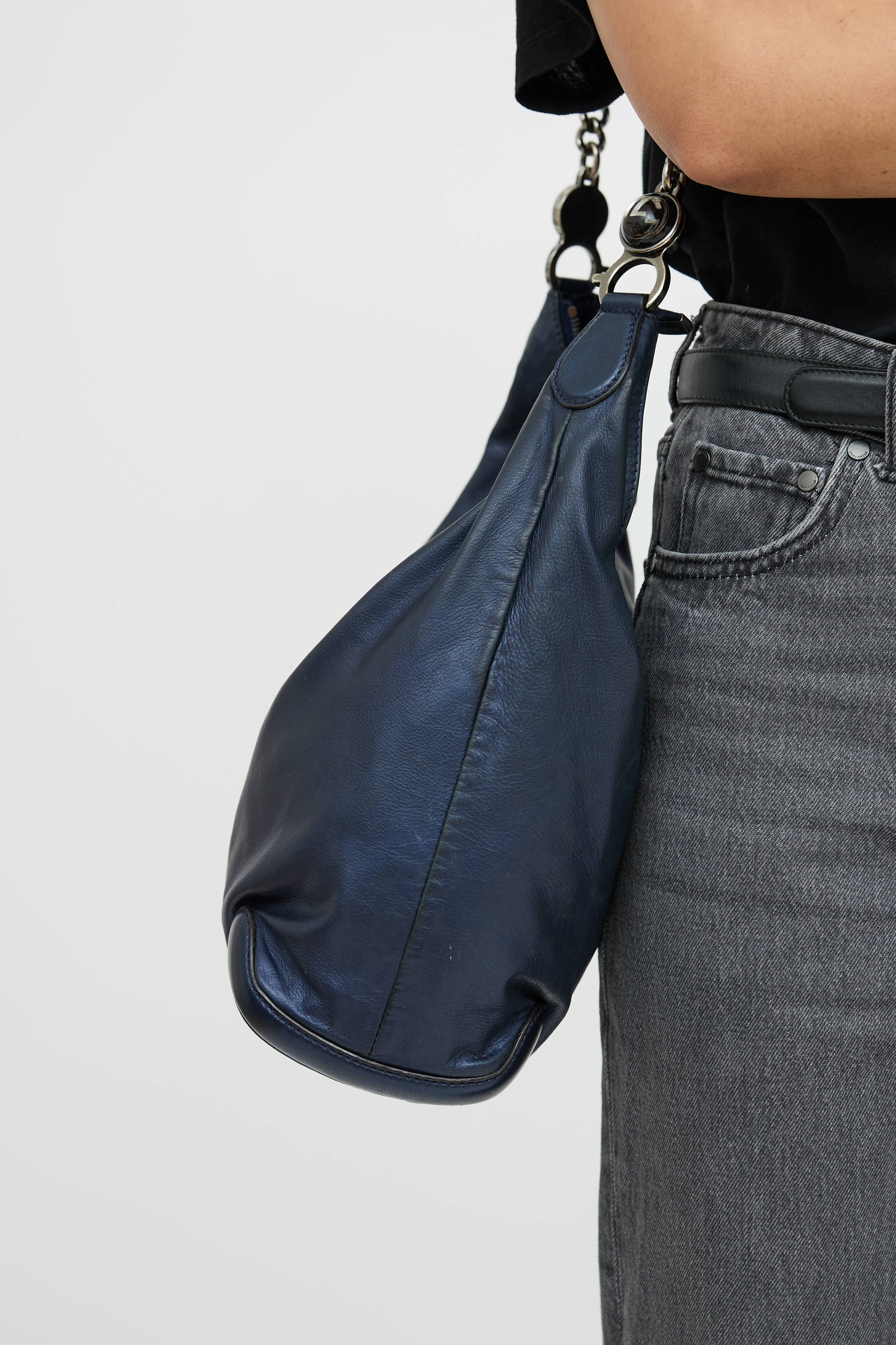 Gucci Leather Galaxy Shoulder Bag
