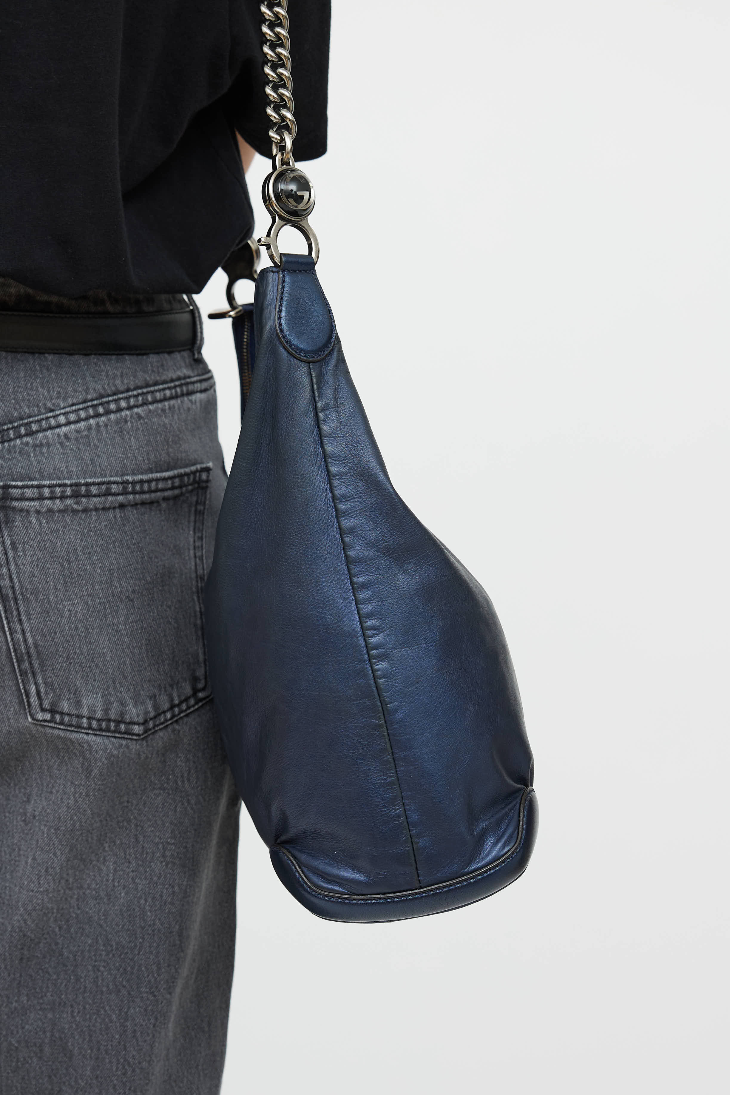 Gucci Leather Galaxy Shoulder Bag