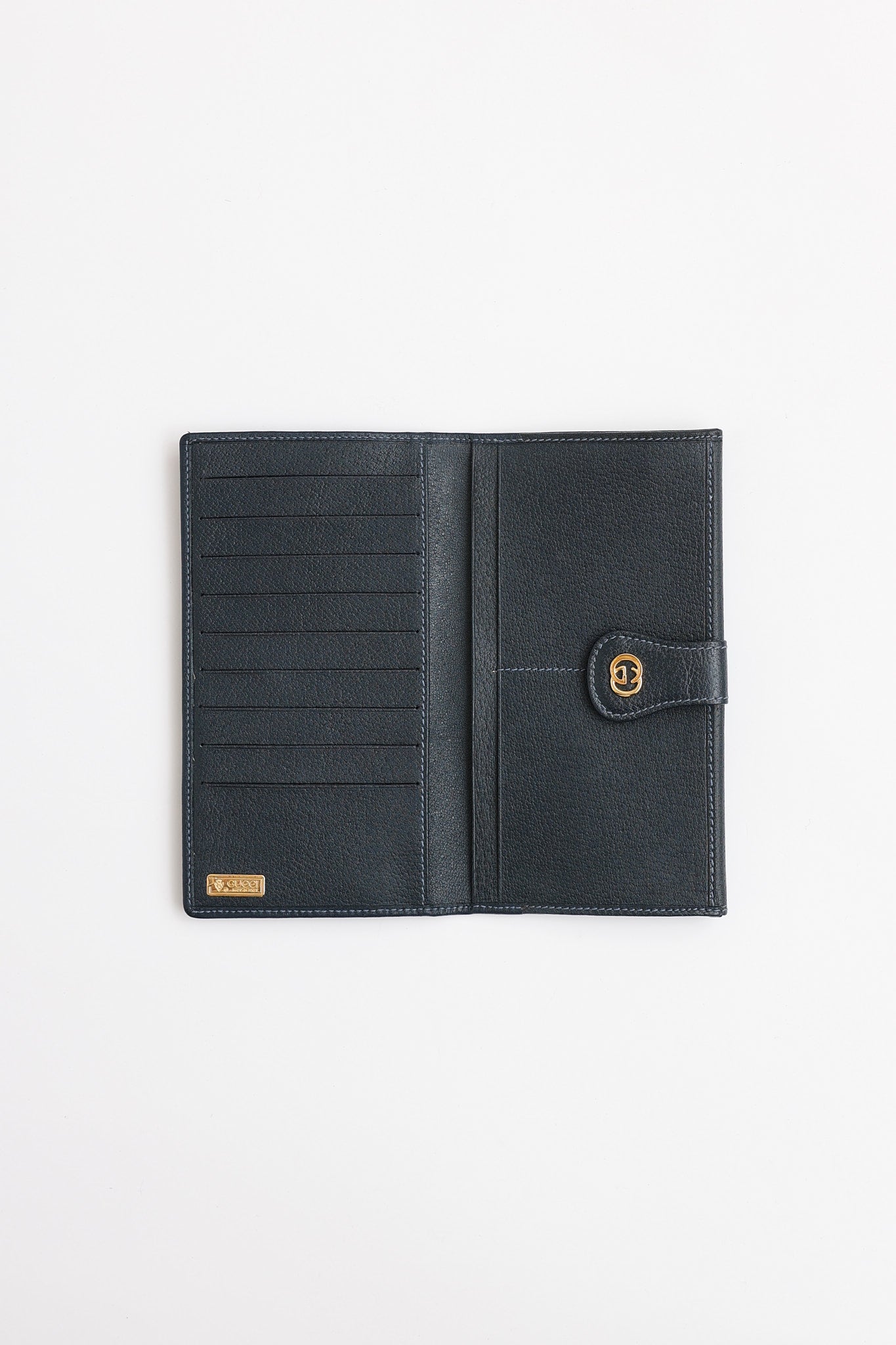 Gucci Monogram Web Long Bi-Fold Wallet