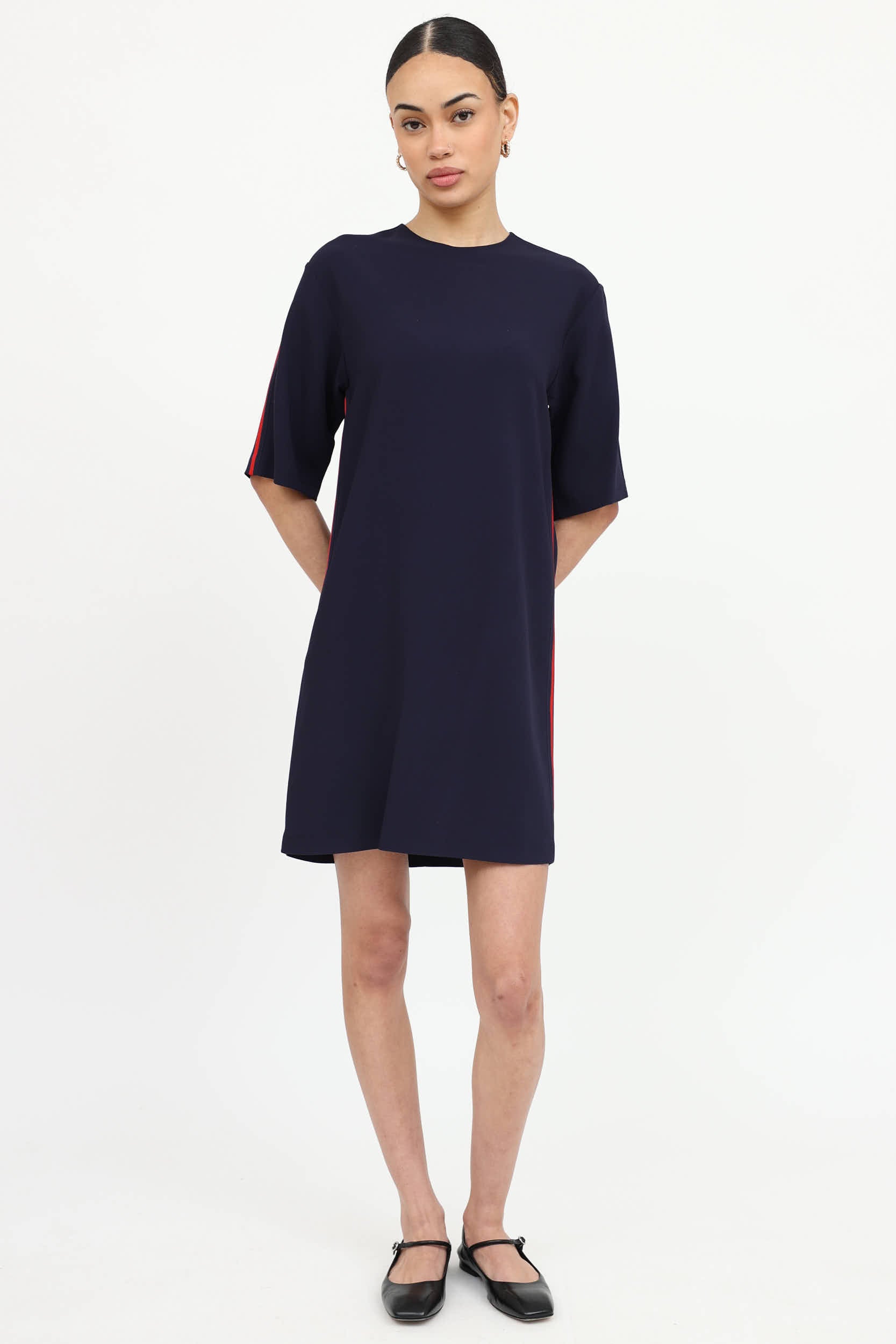 Striped Shift Dress
