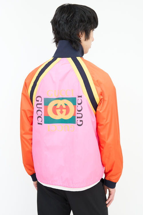 Gucci Nylon GG Windbreaker Jacket