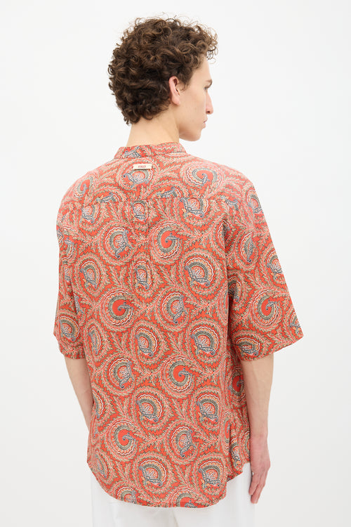 Gucci Paisley Tunic Shirt