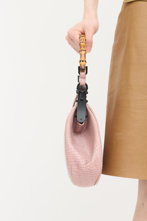 Gucci Leather Pagoda Frame Bag