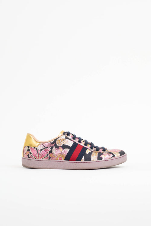 Gucci Floral Ace Sneaker
