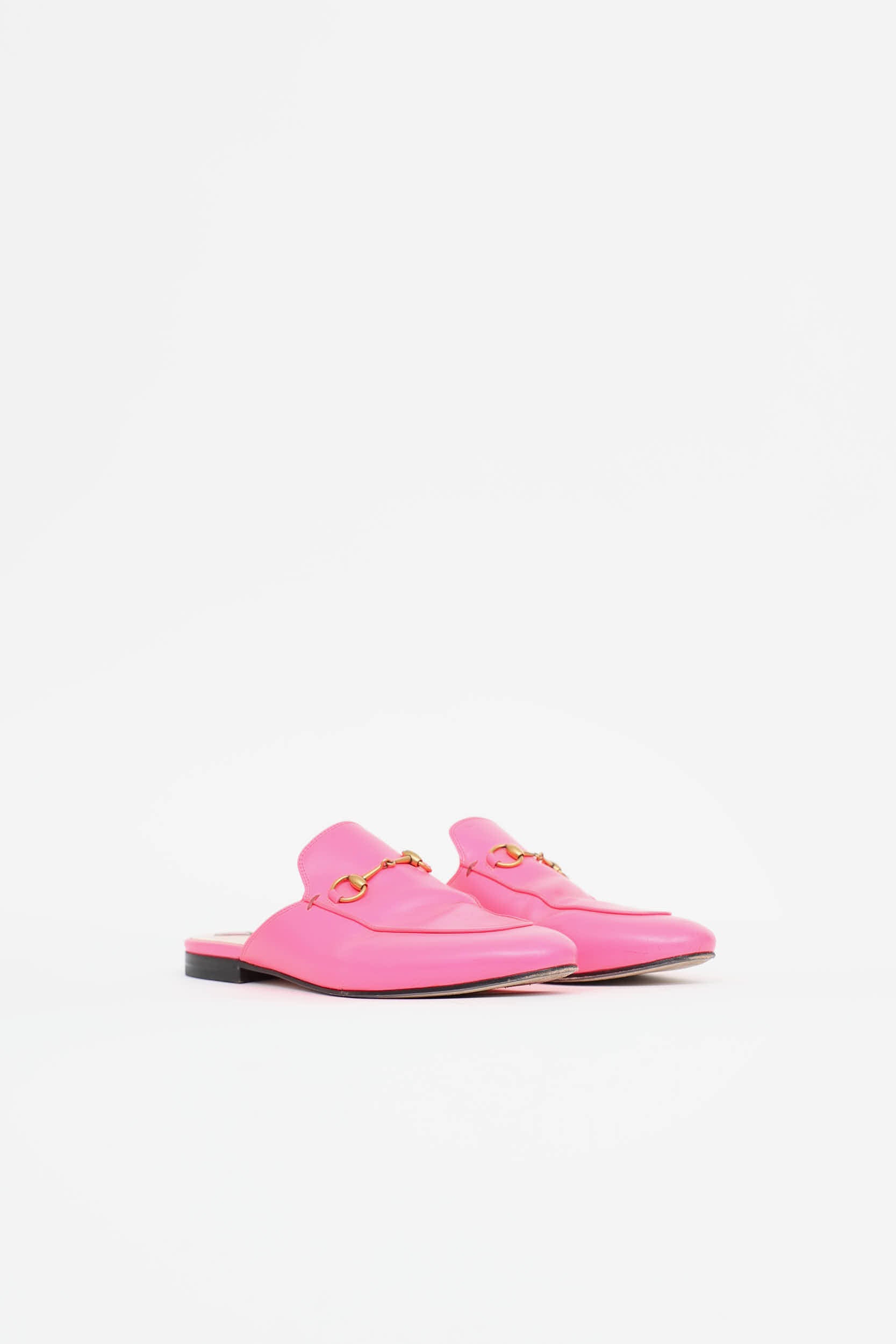 Gucci Neon Princetown Mule
