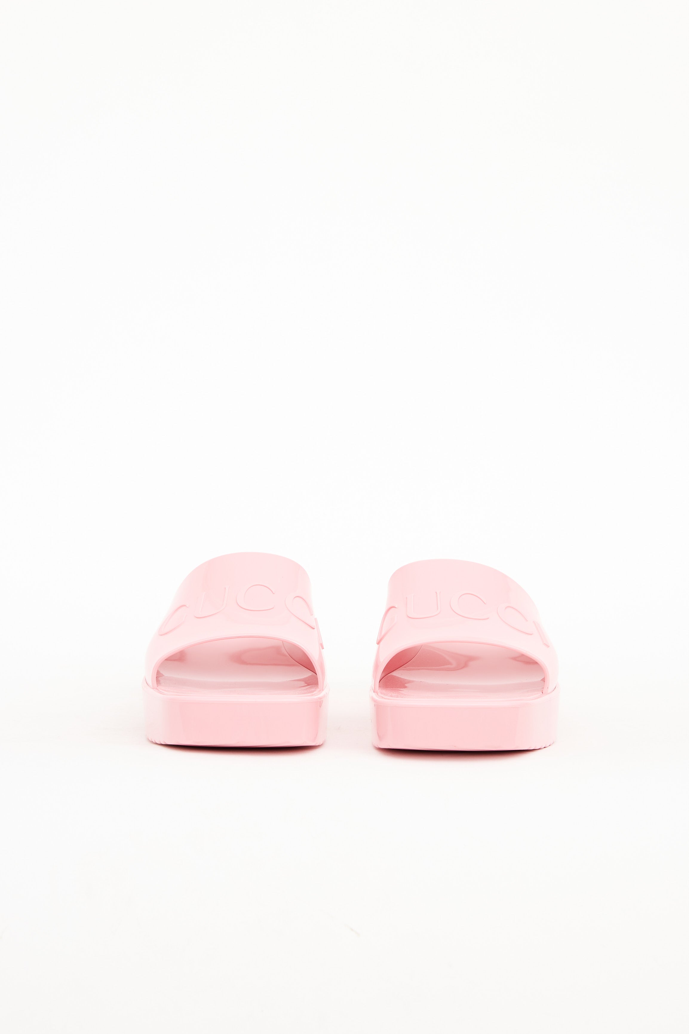 Gucci Rubber Slide Sandals