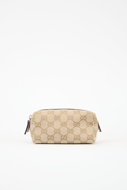 Gucci GG Canvas Zip Pouch