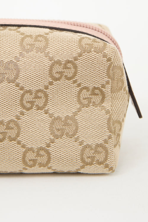 Gucci GG Canvas Zip Pouch
