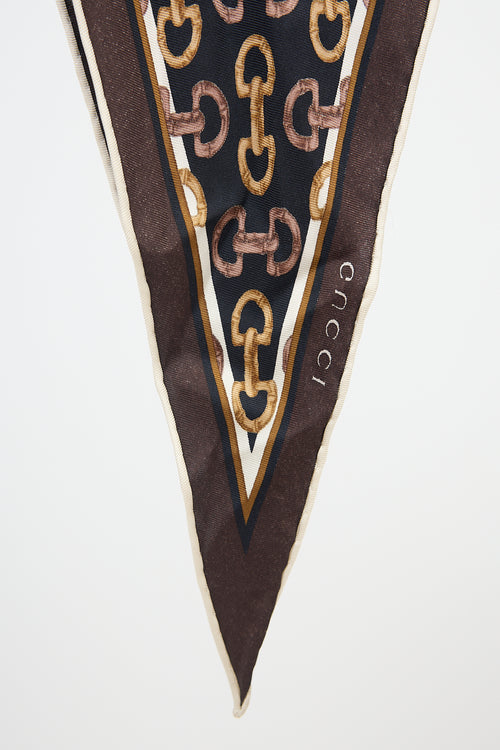 Gucci Silk Printed Scarf