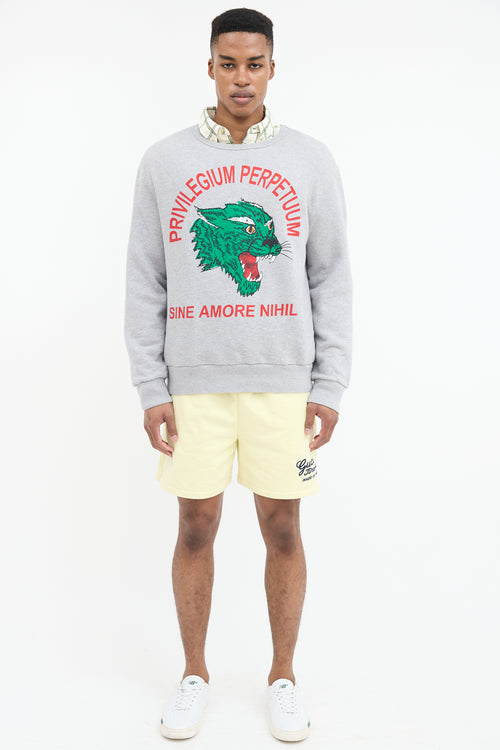 Gucci Privilegium Perpetuum Crewneck Sweater