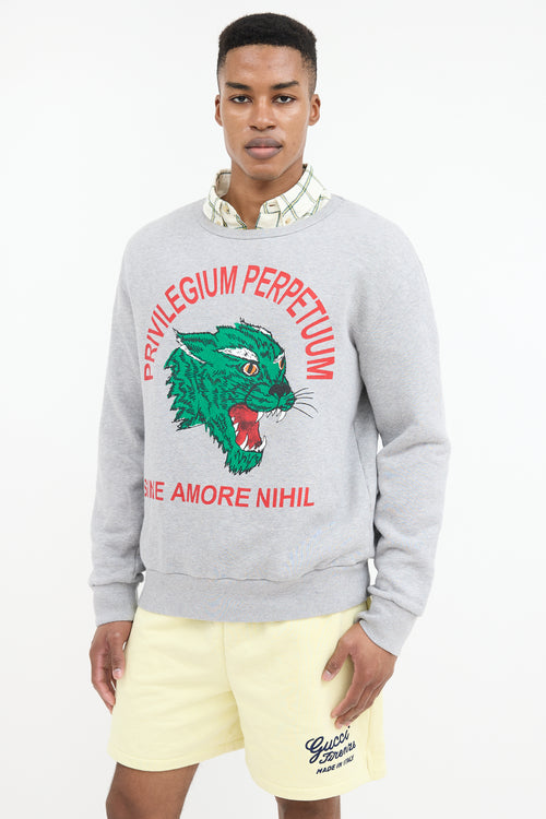 Gucci Privilegium Perpetuum Crewneck Sweater