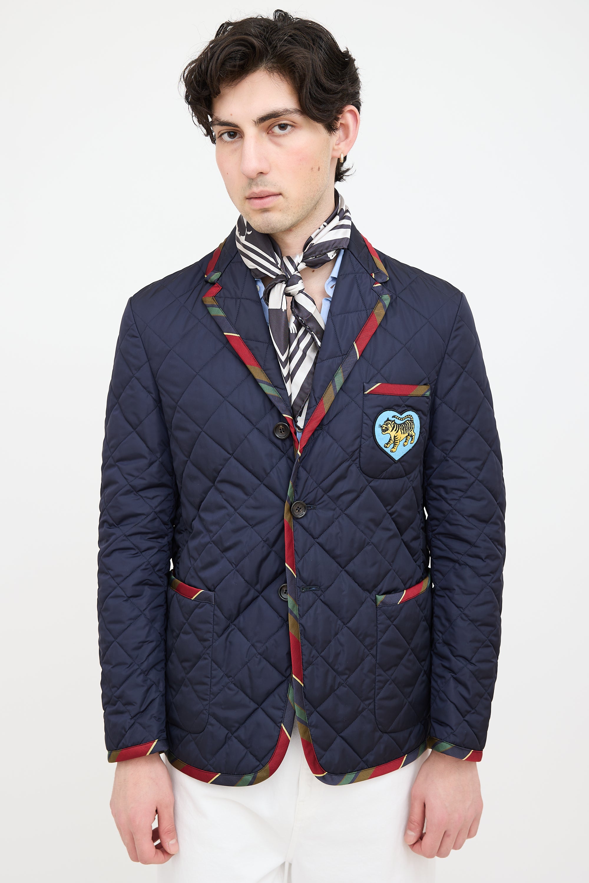 Gucci Quilted Patch Jacket