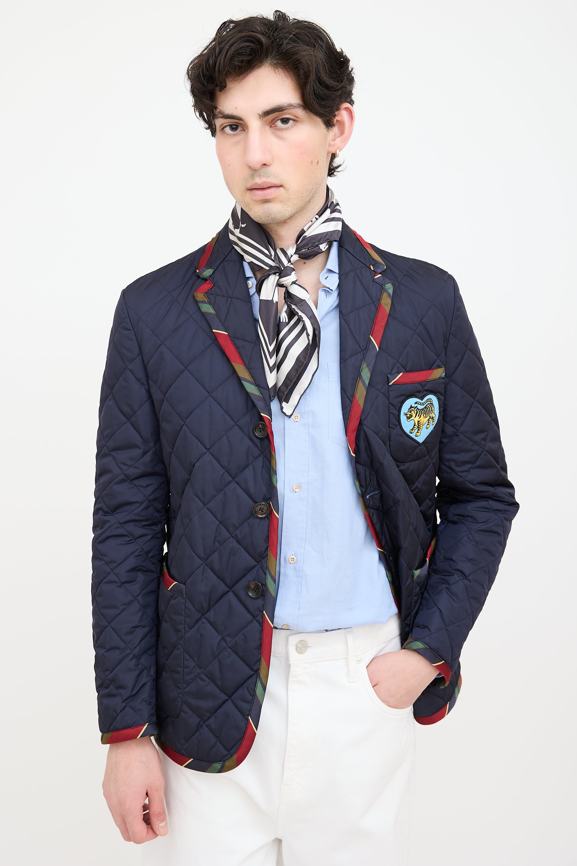 Gucci Quilted Patch Jacket