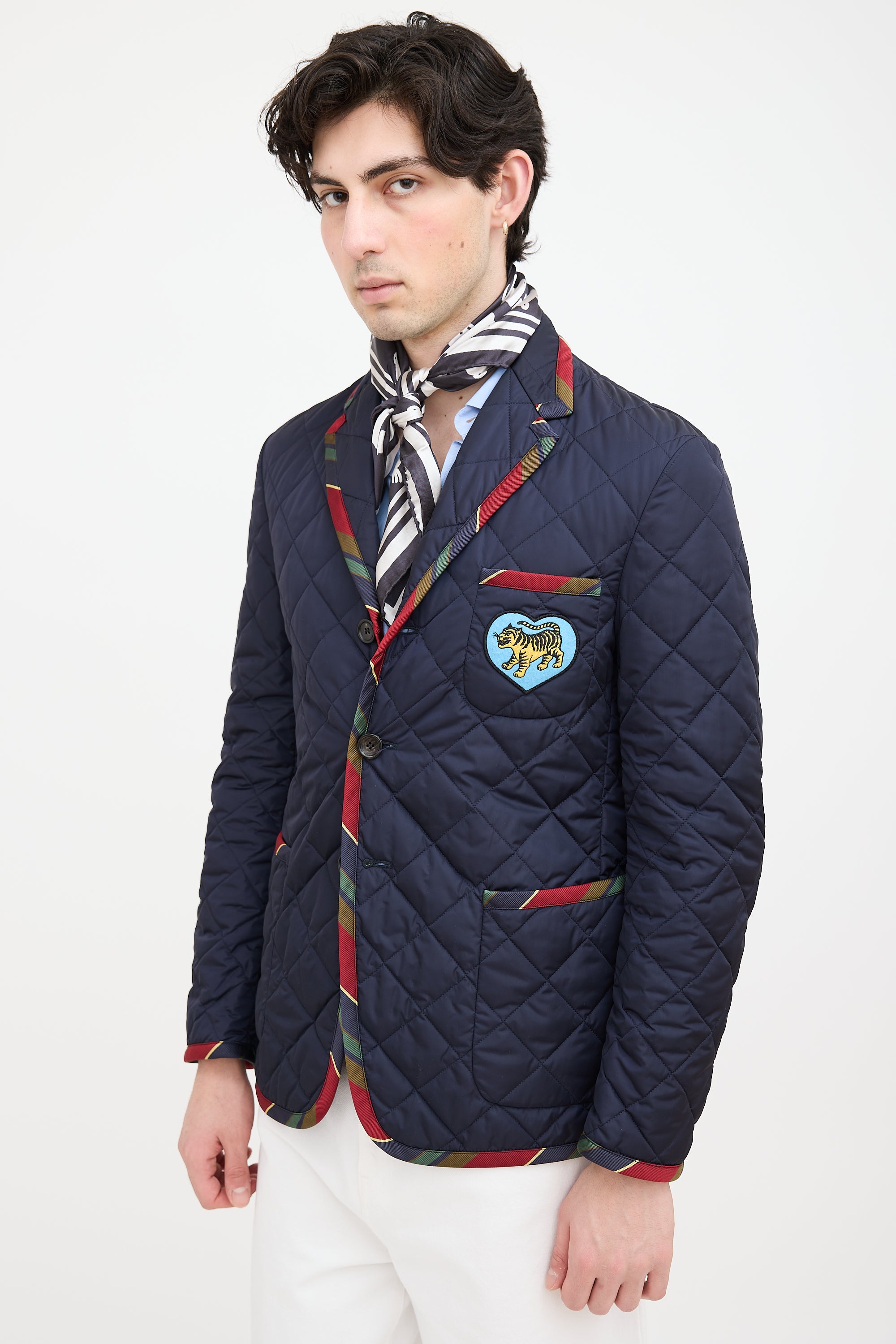 Gucci Quilted Patch Jacket