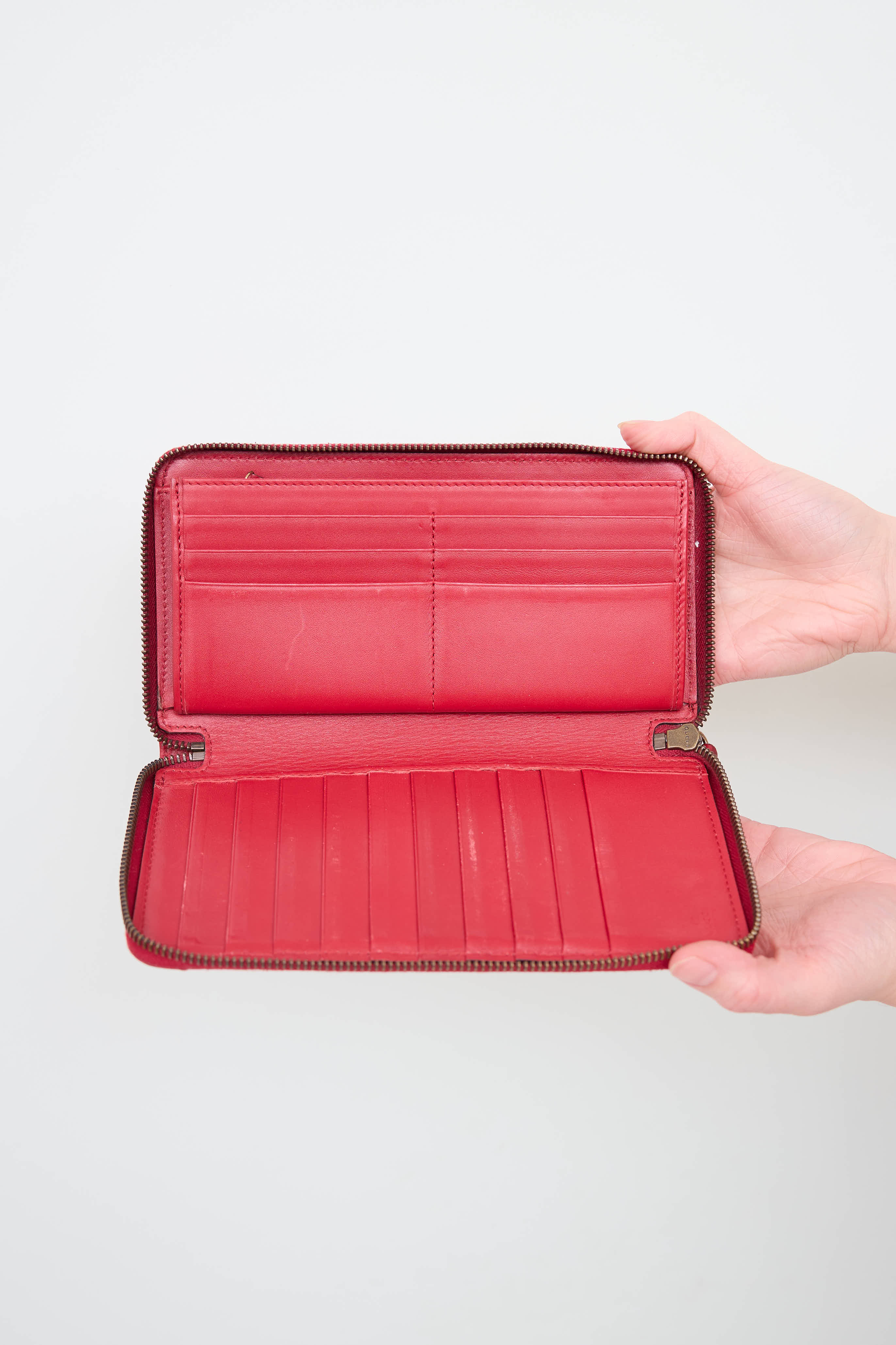 Marmont GG Zip Around Wallet