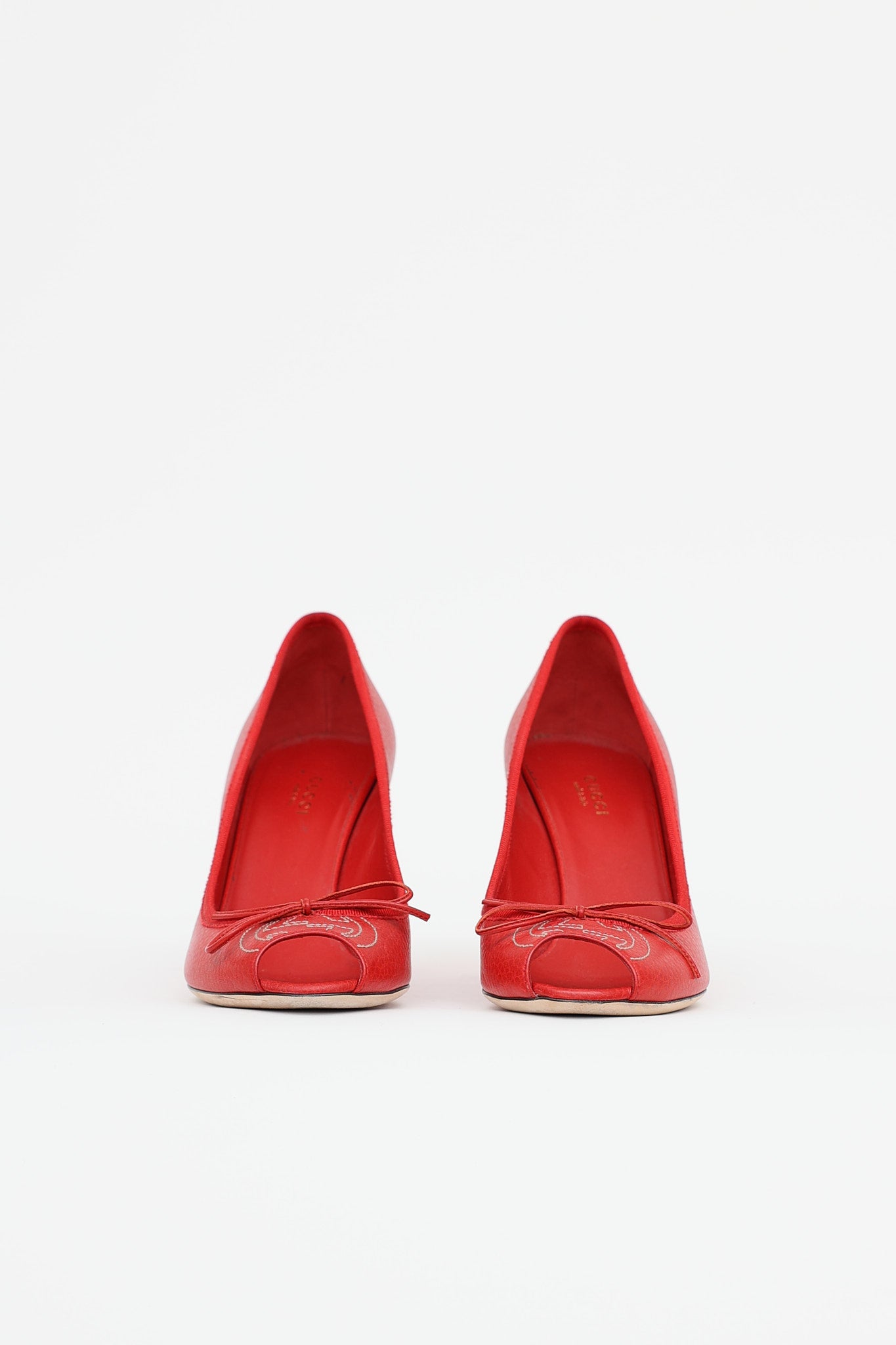 Gucci Peep Toe Wedge