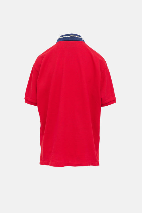  Embroidered Polo Shirt