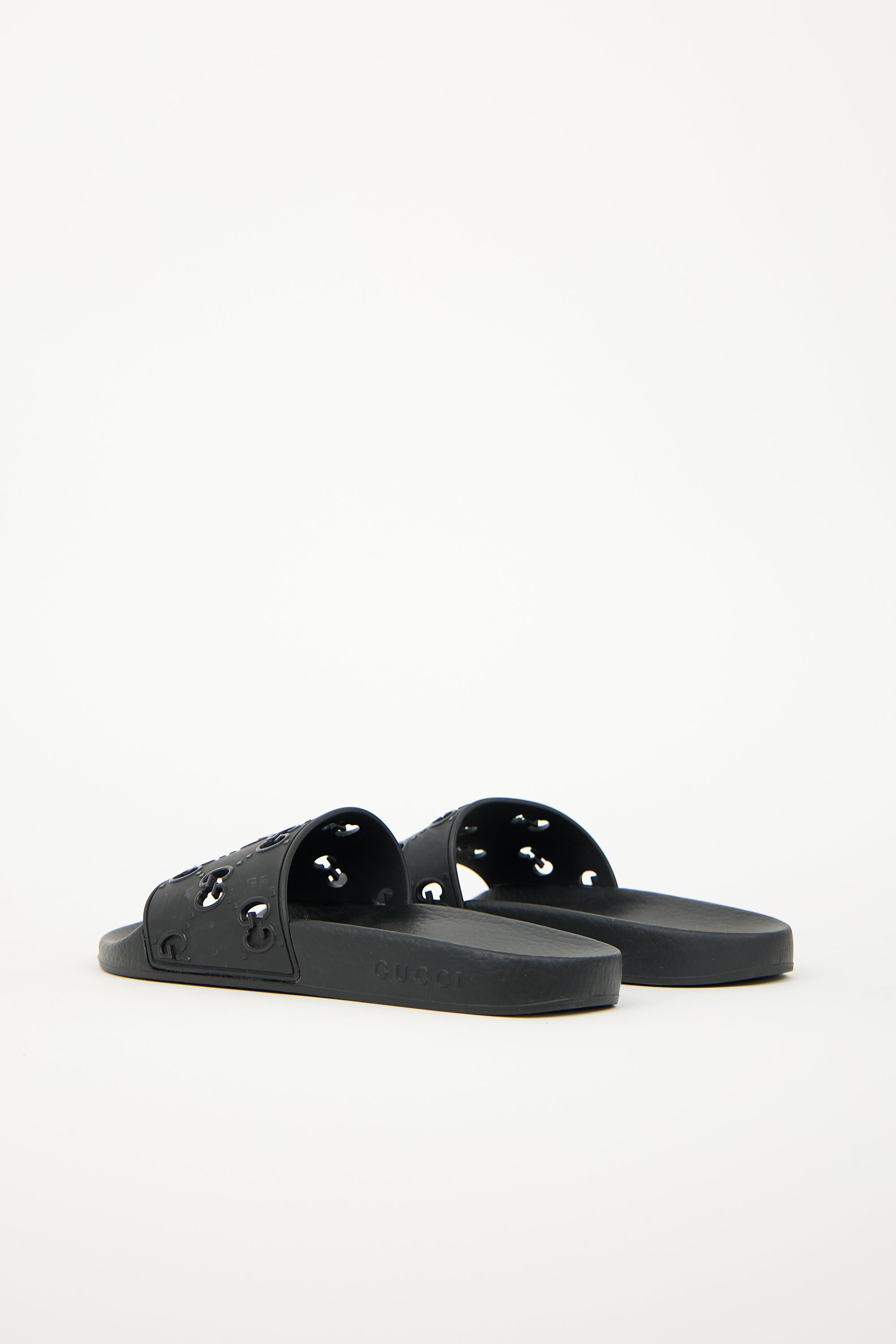 Gucci Rubber GG Slide