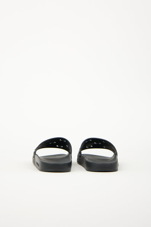 Gucci Rubber GG Slide