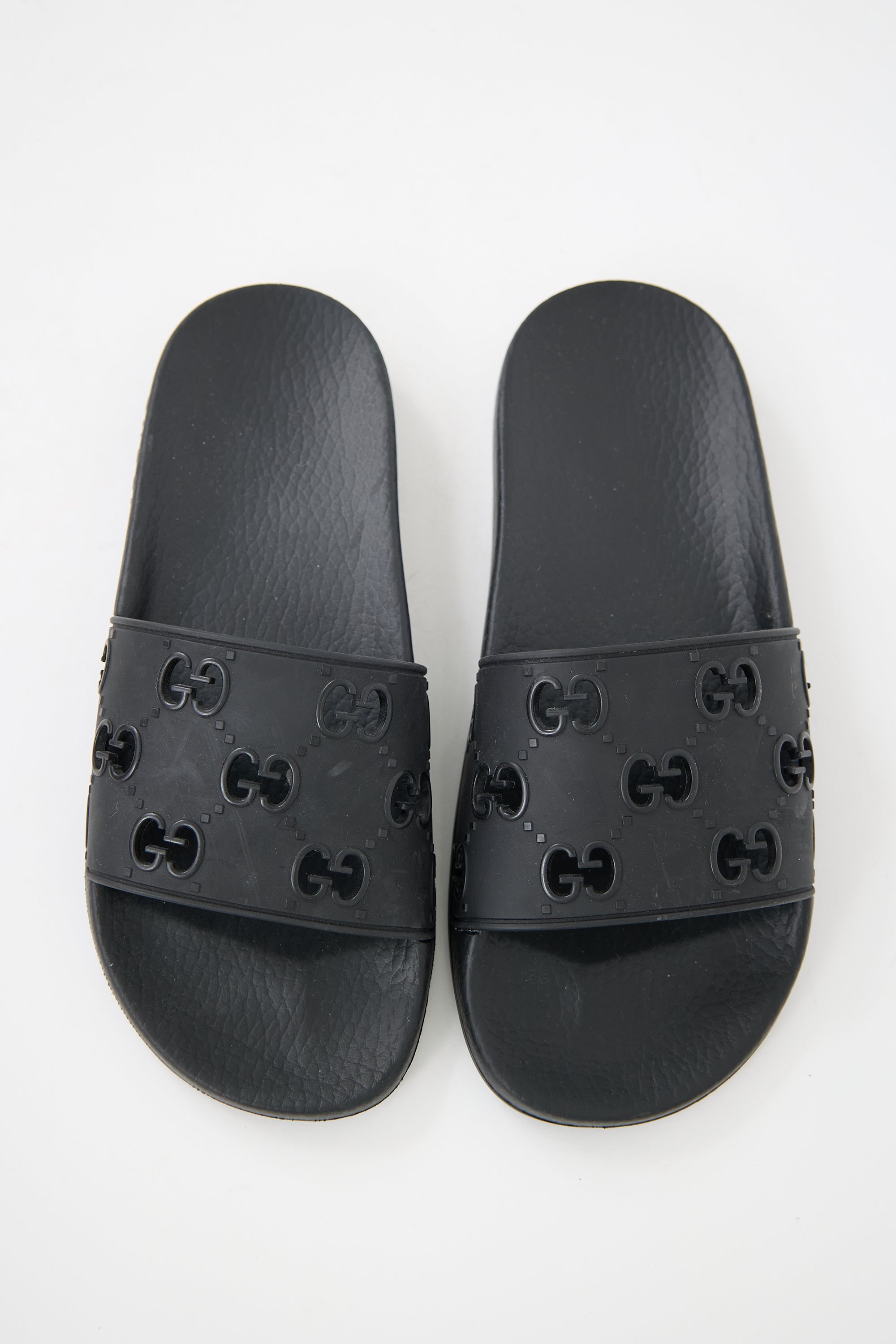 Gucci Rubber GG Slide