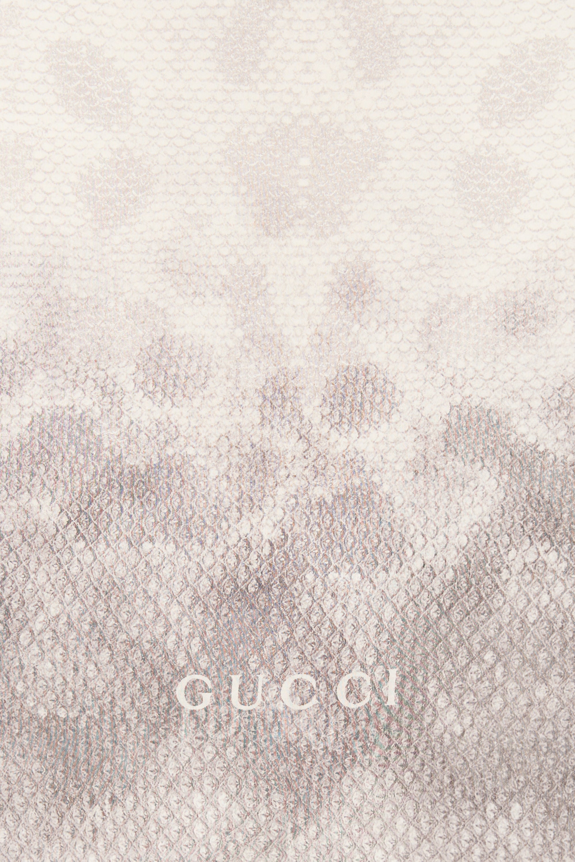 Gucci Silk Sheer Printed Scarf