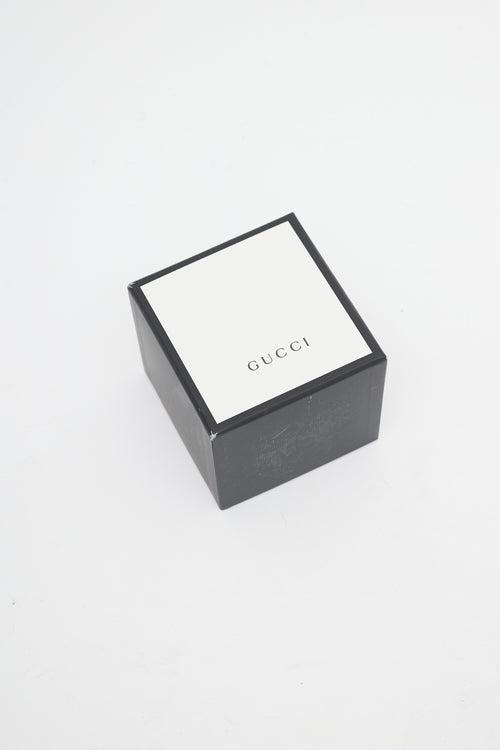 Gucci Silver & Gold G Timeless 28mm Watch