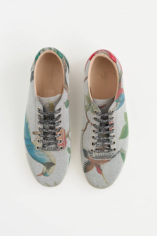 Gucci Printed Glitter Sneaker