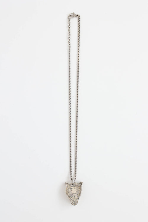 Gucci Loved Head Anger Forest Necklace