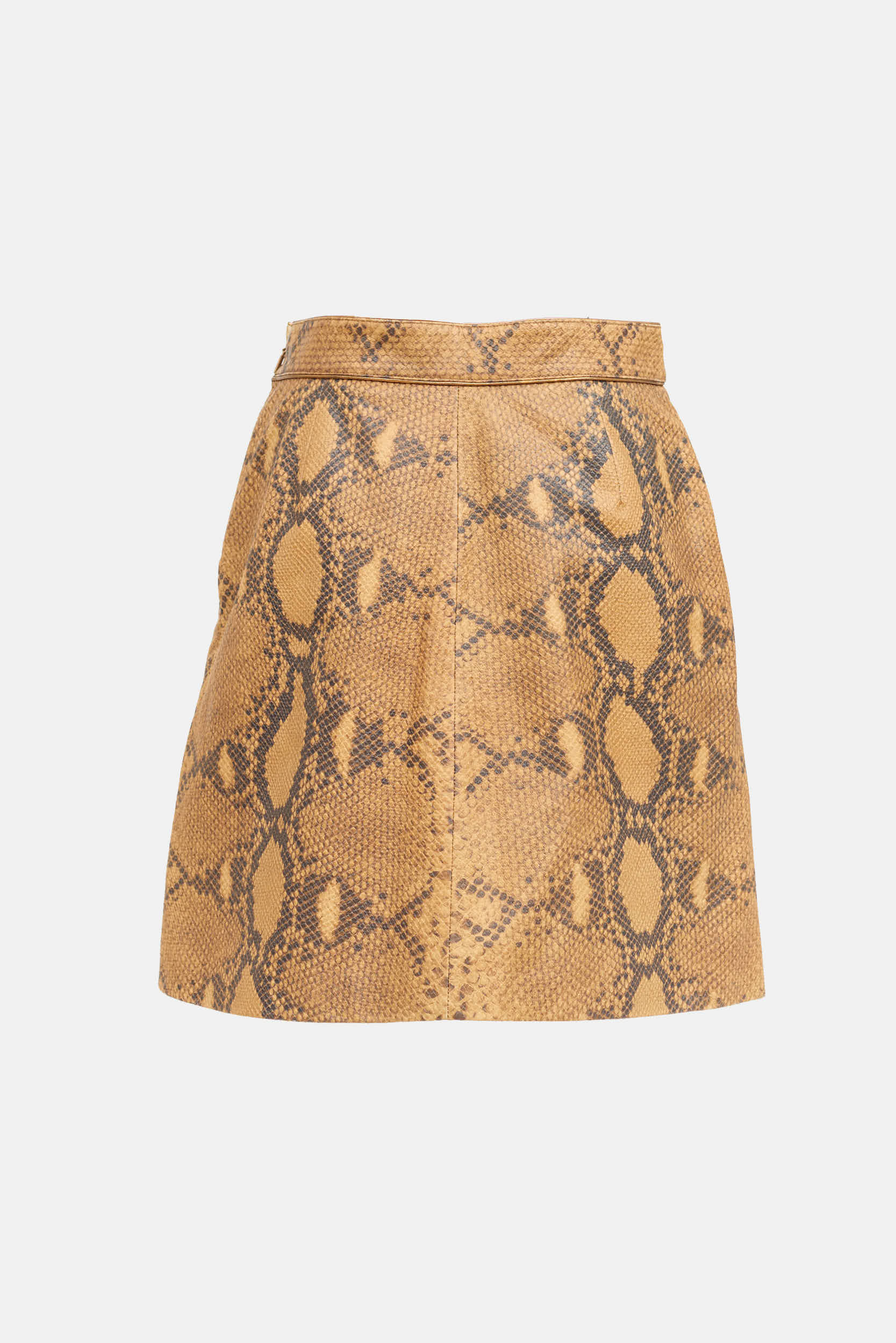 Gucci Embossed Print Skirt