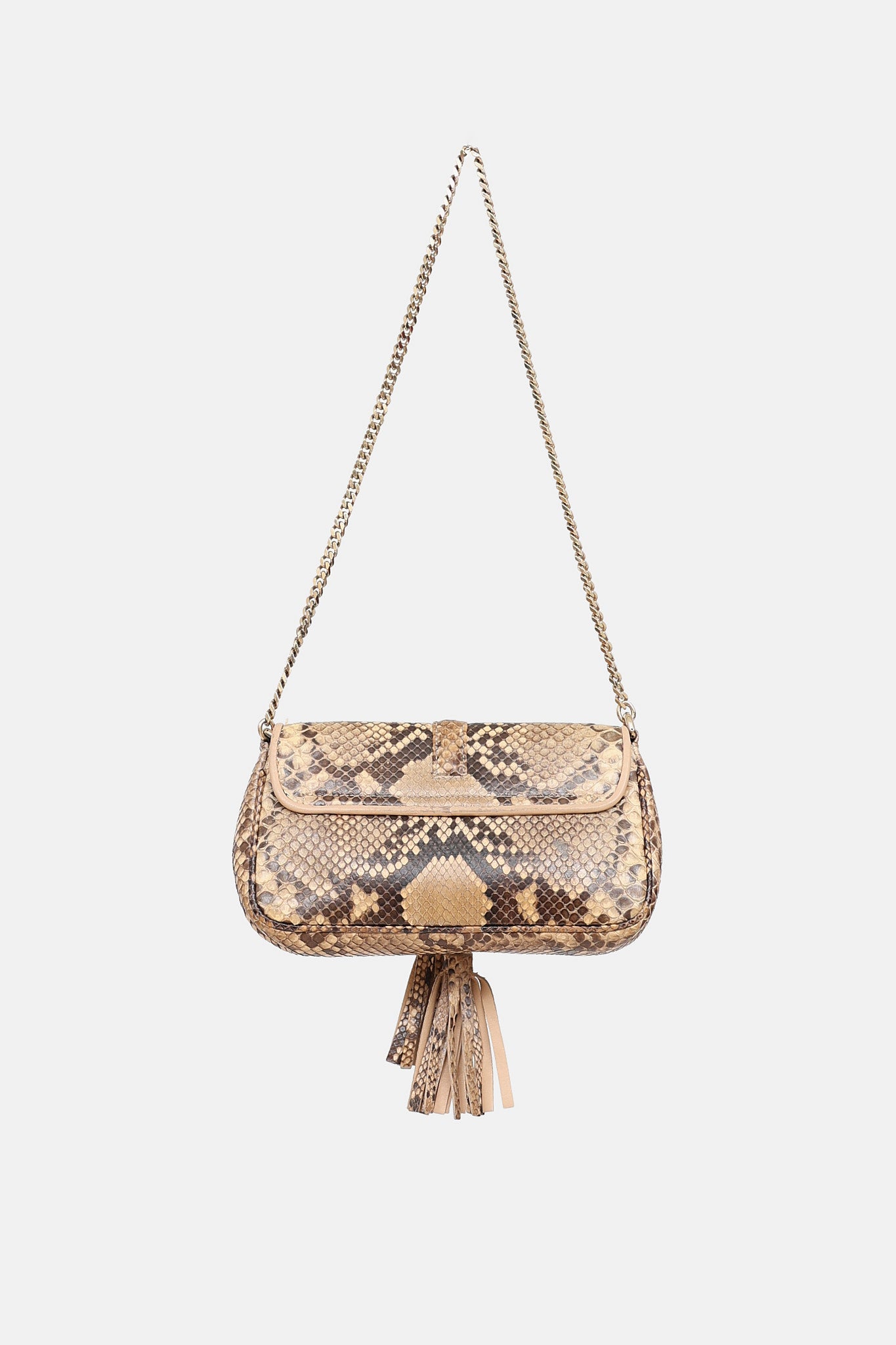Gucci Python Marrakech Shoulder Bag