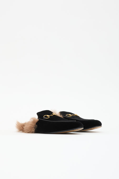 Gucci Suede Princetown Mule