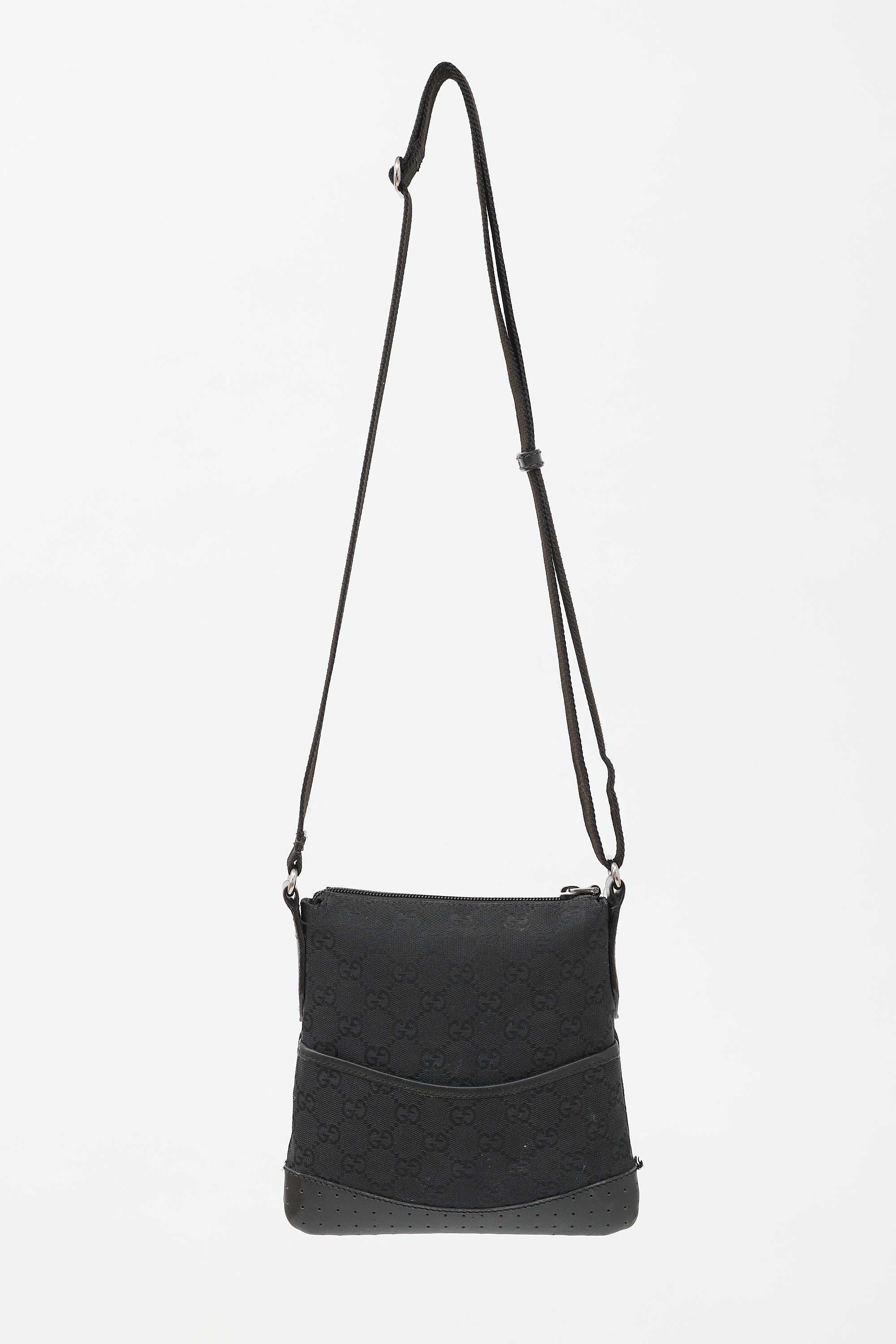 Gucci Vintage GG Monogram Crossbody Bag