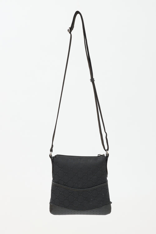 Gucci Vintage GG Monogram Crossbody Bag