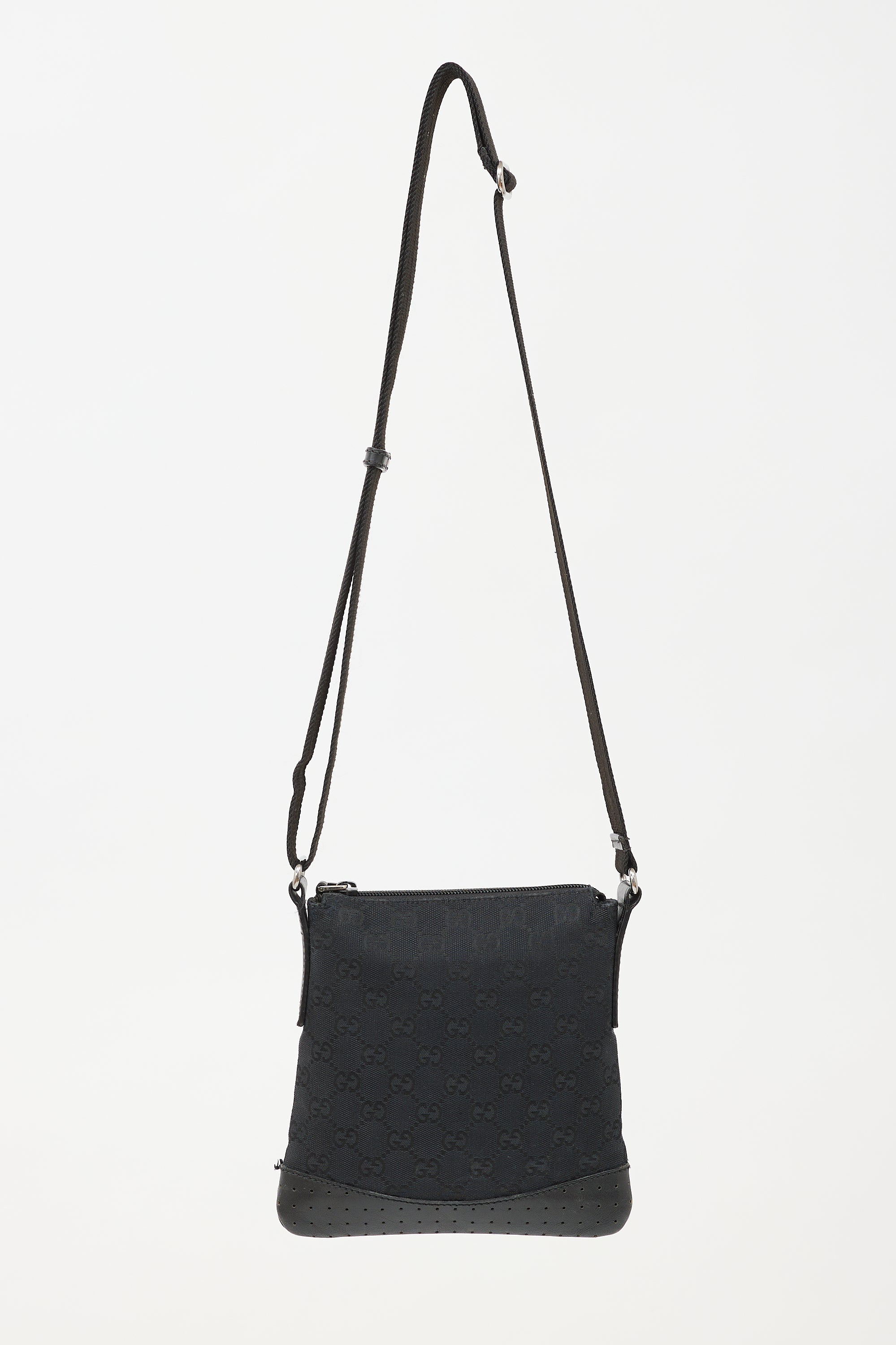 Gucci Vintage GG Monogram Crossbody Bag