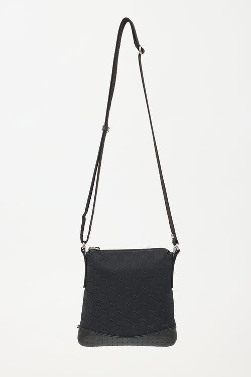 Gucci Vintage GG Monogram Crossbody Bag